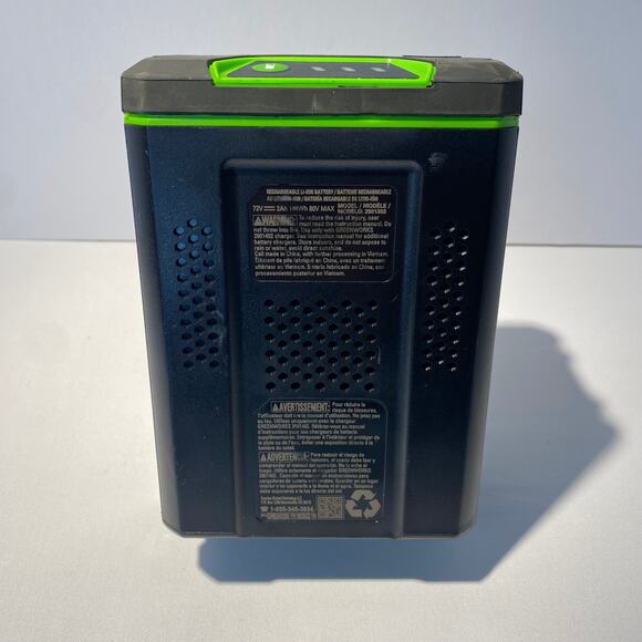 *Pre Owned* Greenworks 80v Lithium Ion Rechargeable Battery - Picture 2 of 6